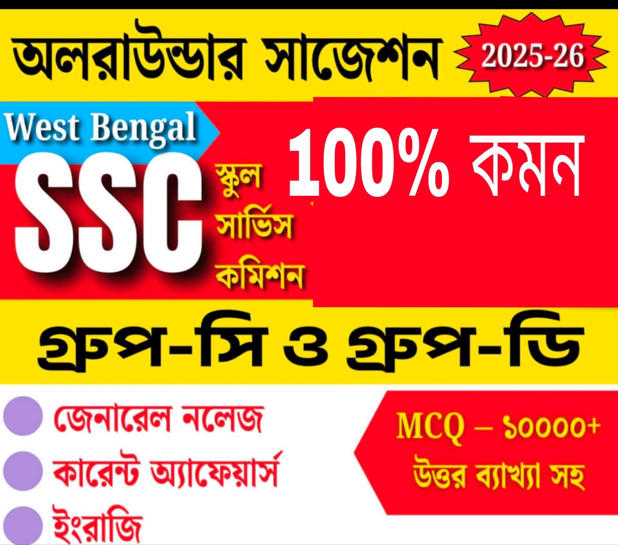 WB SSC  GROUP (C+D)